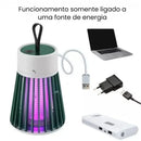 Mata-Mosquitos Elétrico Luz UV USB – Proteção 360° | Modern Casa