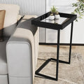 Mesa Lateral de Apoio Sofá Com Espelho